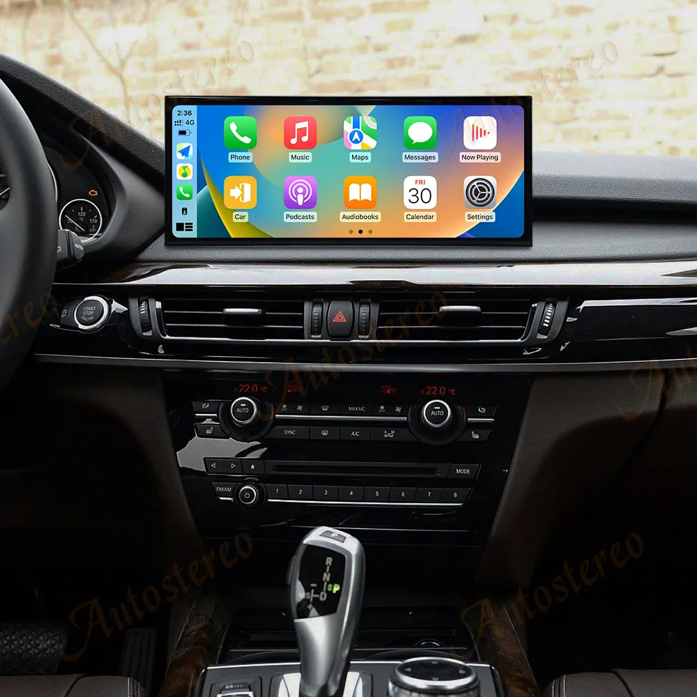 15.8 بوصة كوالكوم أندرويد 13 Carplay لسيارات BMW X5 X6 2014-2018 سيارة مشغل وسائط متعددة نظام تحديد المواقع والملاحة راديو السيارة شاشة رئيس وحدة