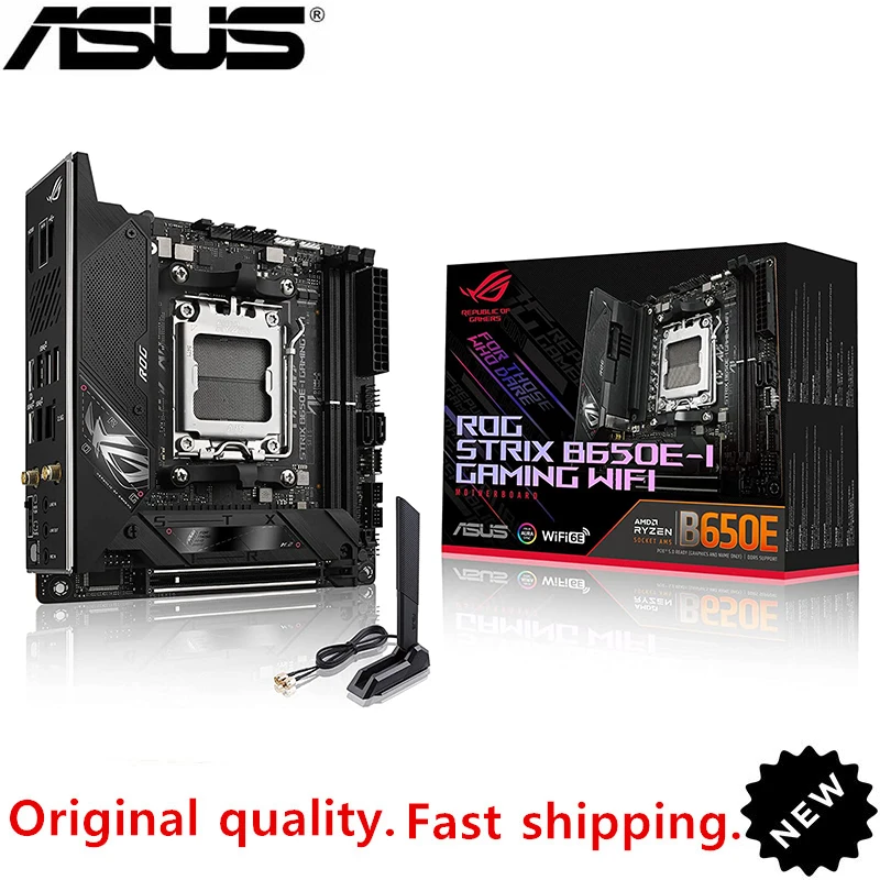 

NEW B650i For ASUS ROG STRIX B650E-I GAMING WIFI Motherboard Socket AM5 B650 Original Desktop PCI-E 5.0 m.2 sata3 Mainboard