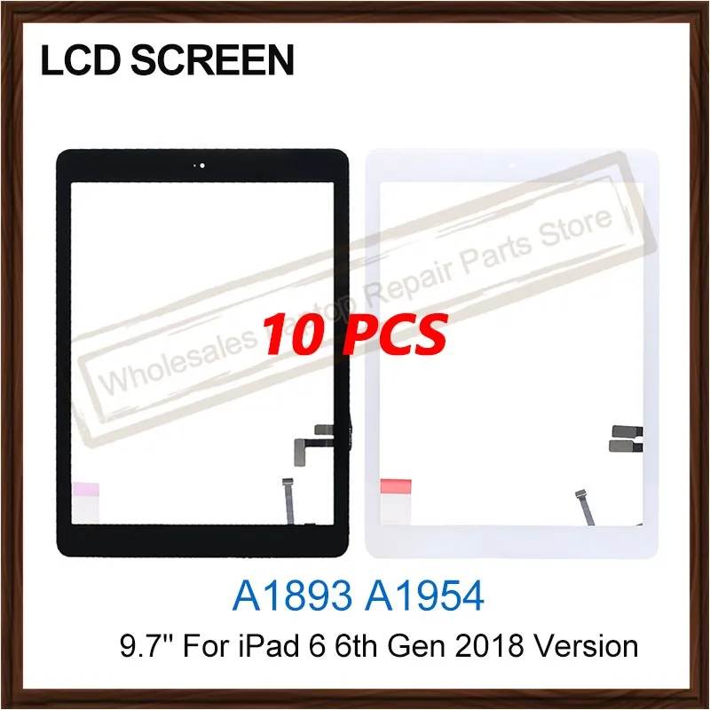 

AAA+ 9.7" For iPad 6 6th Gen A1893 A1954 LCD Touch Screen Digitizer Front Outer Panel Glass For iPad 2018 Version LCD Display