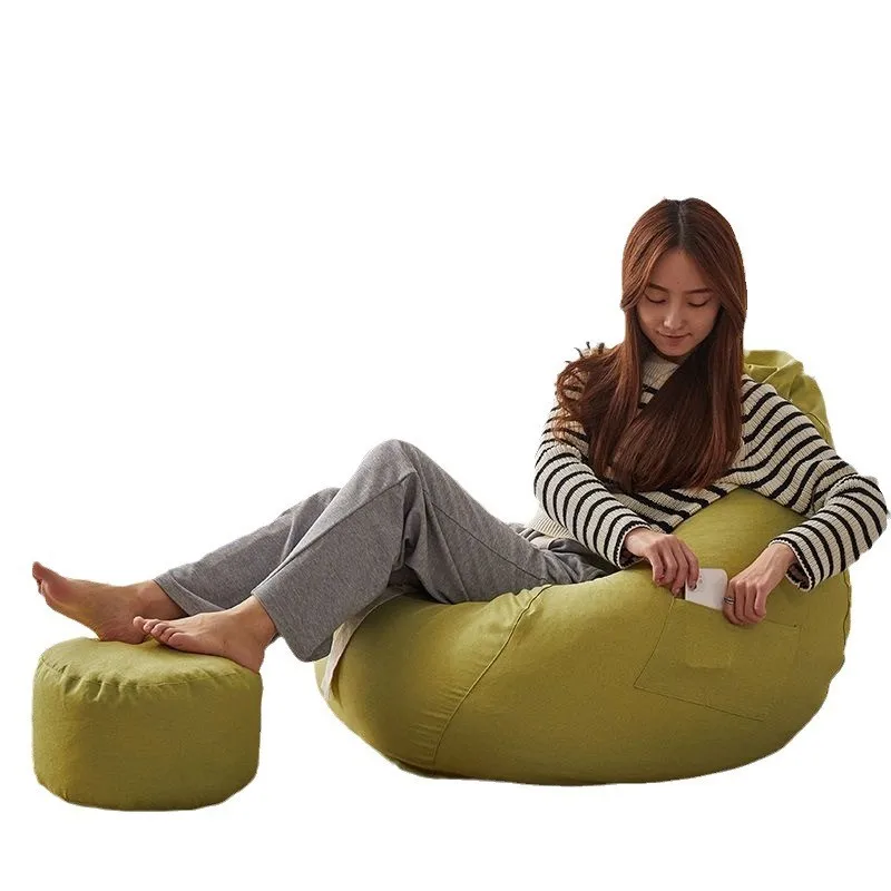 Lazy sofa Tatami can lie can lie single network red bean bag sofa lovely girl balcony sofa wholesale