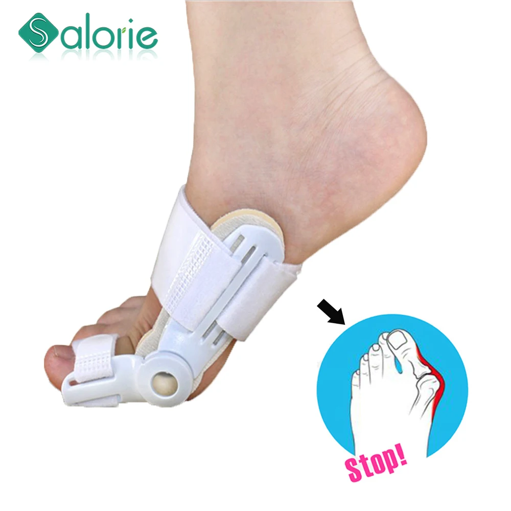 2pc Foot Care Bunion Splint Big Toe Straightener Corrector Pain Relief Hallux Valgus Correction Orthopedic Supplies Pedicure