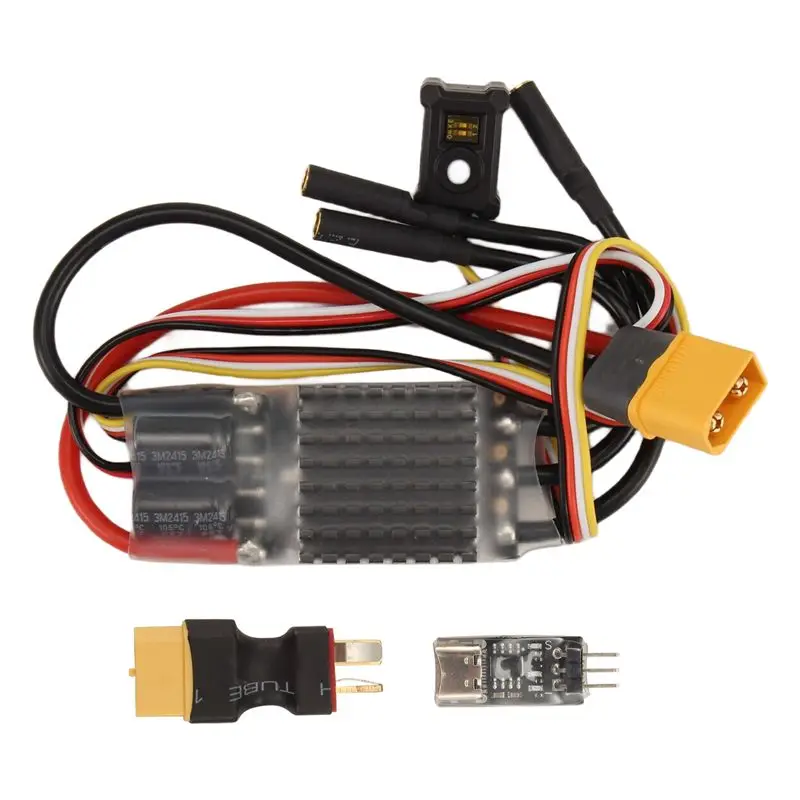 

ABXE-For RC AM32 ESC для радиоуправляемых краулеров Axial SCX10 Traxxas TRX-4 TRX-6, внешний бесщеточный регулятор скорости 80A с открытым исходным кодом
