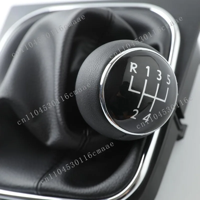 New 5/6 Speed Shift Knob Suitable for 5, 6, 04-10 Car Joystick Lever and Gear Lever Sleeve