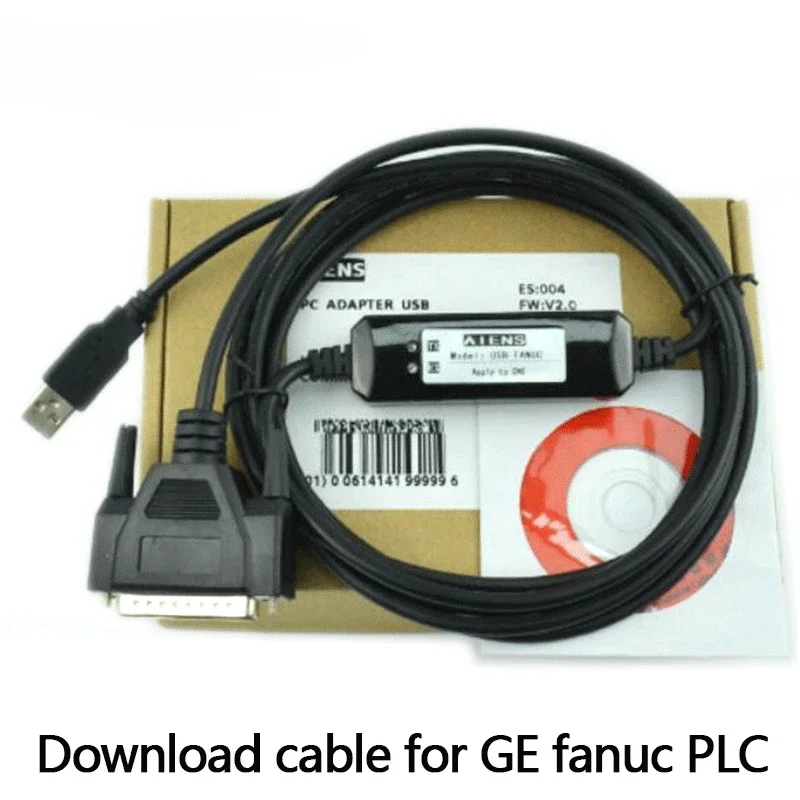 15 pin PLC download cable programming cable for GE FANUC SERIES series