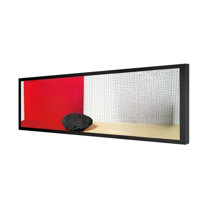 Supermarket 48.5-inch shelf display stretch billboard screen signage