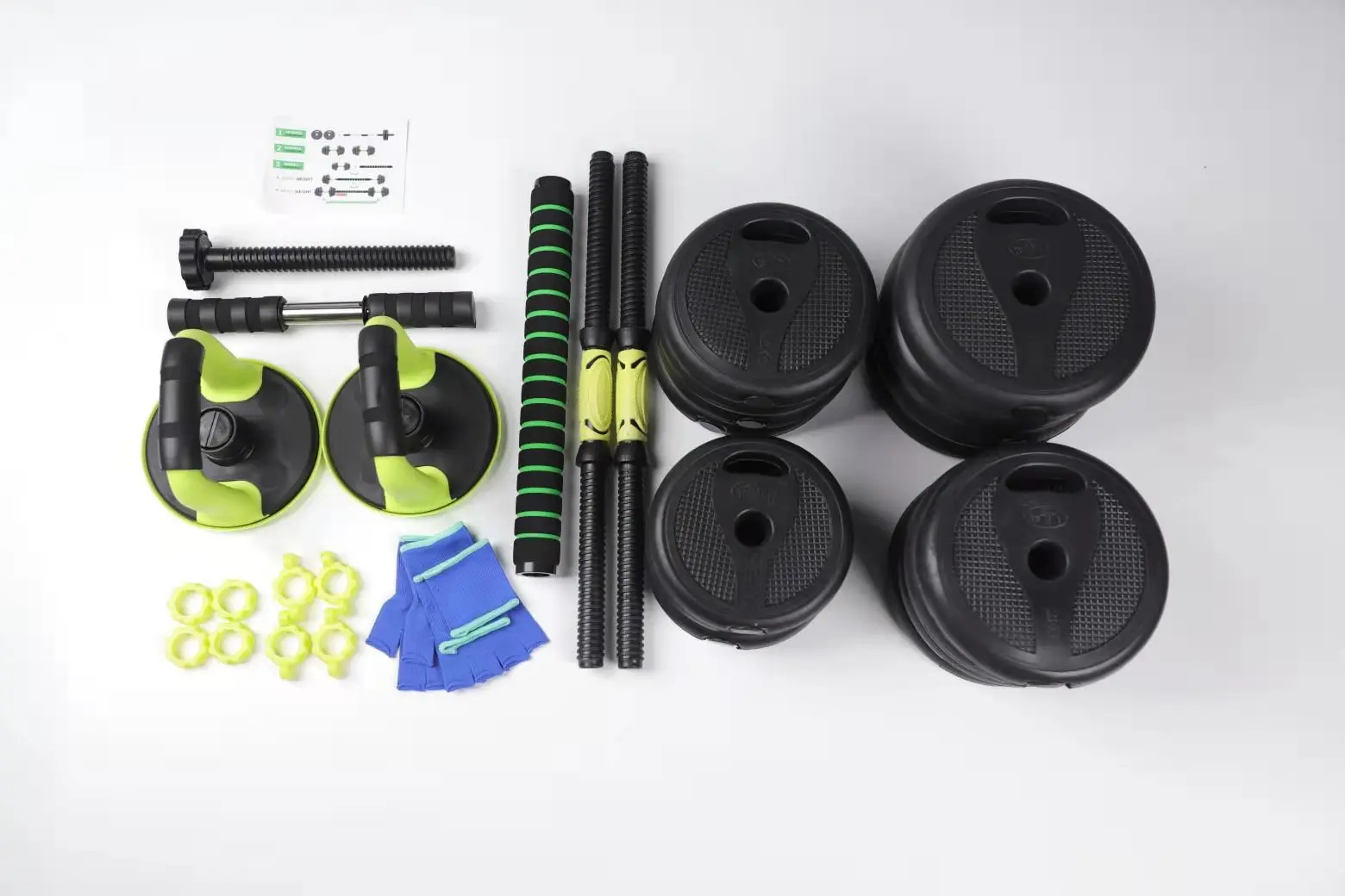 Sprzęt Fitness Cementowy zestaw hantli 50kg wypełnione piaskiem płyty obciążające waga mancuernas regulowana sztanga 10kg hantle gimnastyczne