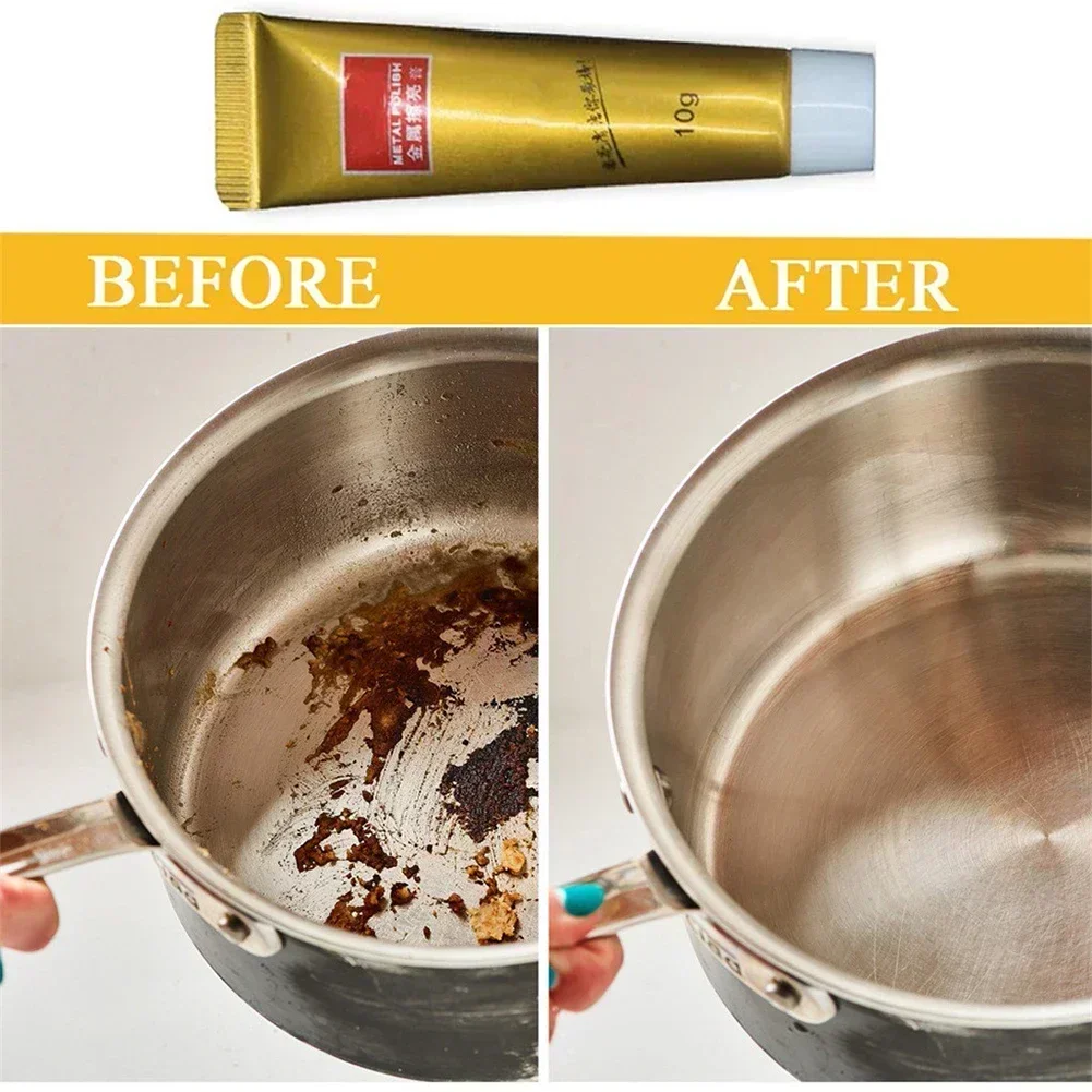 15g /10g /5g Metal Polishing Cream Multifunctional Cleaning Cream Rust Remover For Metalm Ceramics Wood Home Industry Auto