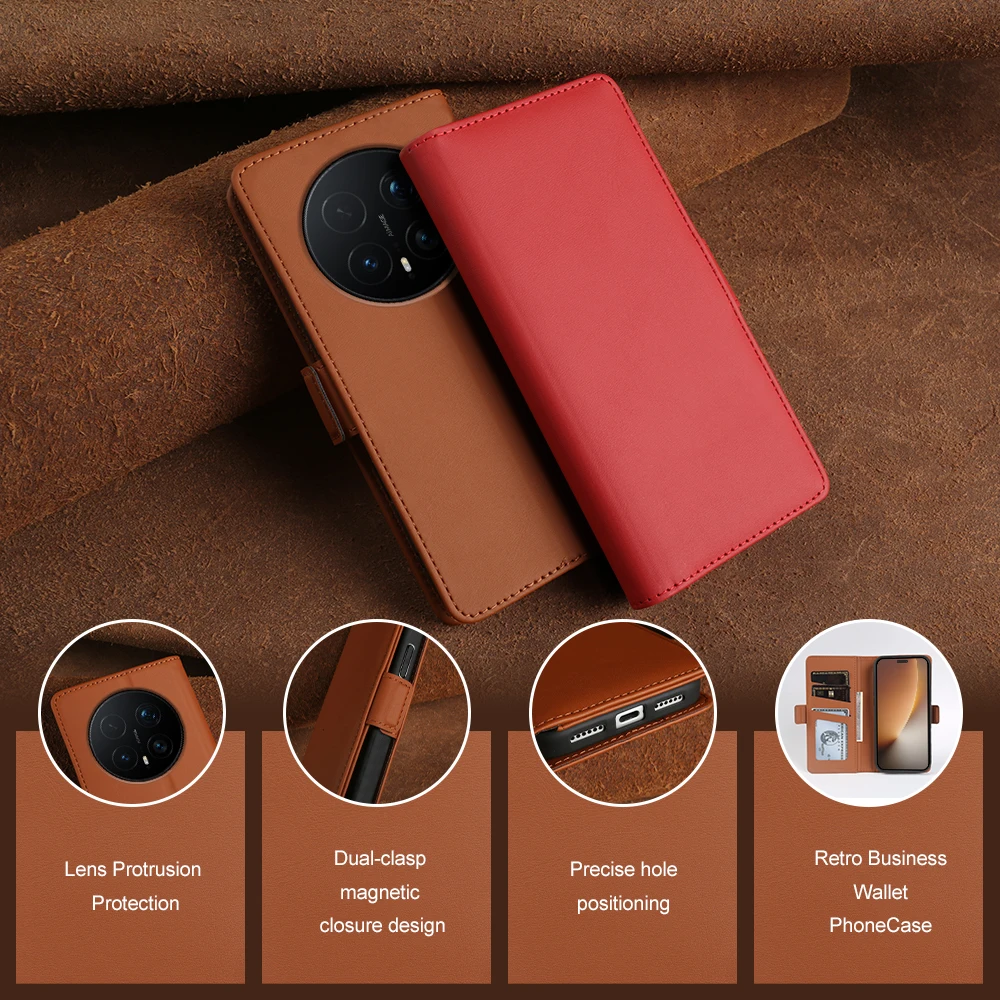 

Case For Honor Magic8 Pro Magic 8 lite 7 6 5 Pro Magic7 Magic6 Magic5 500 Pro X8C Phone Case Cover Magnetic Leather Flip Cover