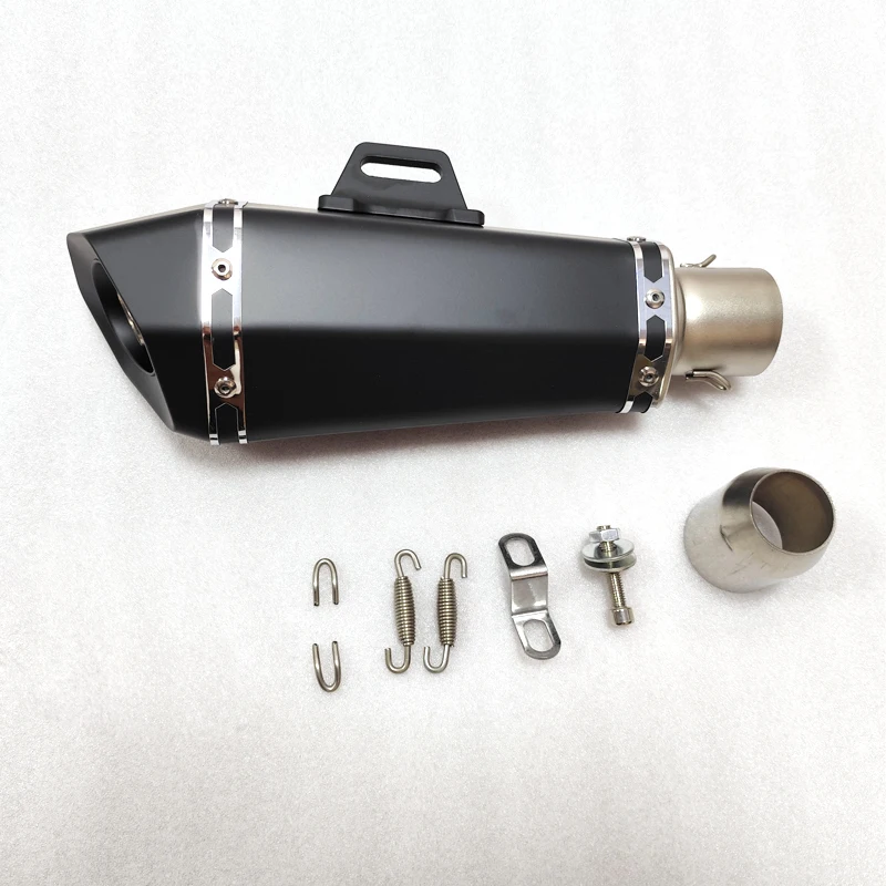 العالمي 36-51 مللي متر دراجة نارية يو العادم مع Db القاتل ملصقات الخمار ل Z900 GSXR1000 SV650 R6 R3 ZX6R ZX10 K7 MT07 #3