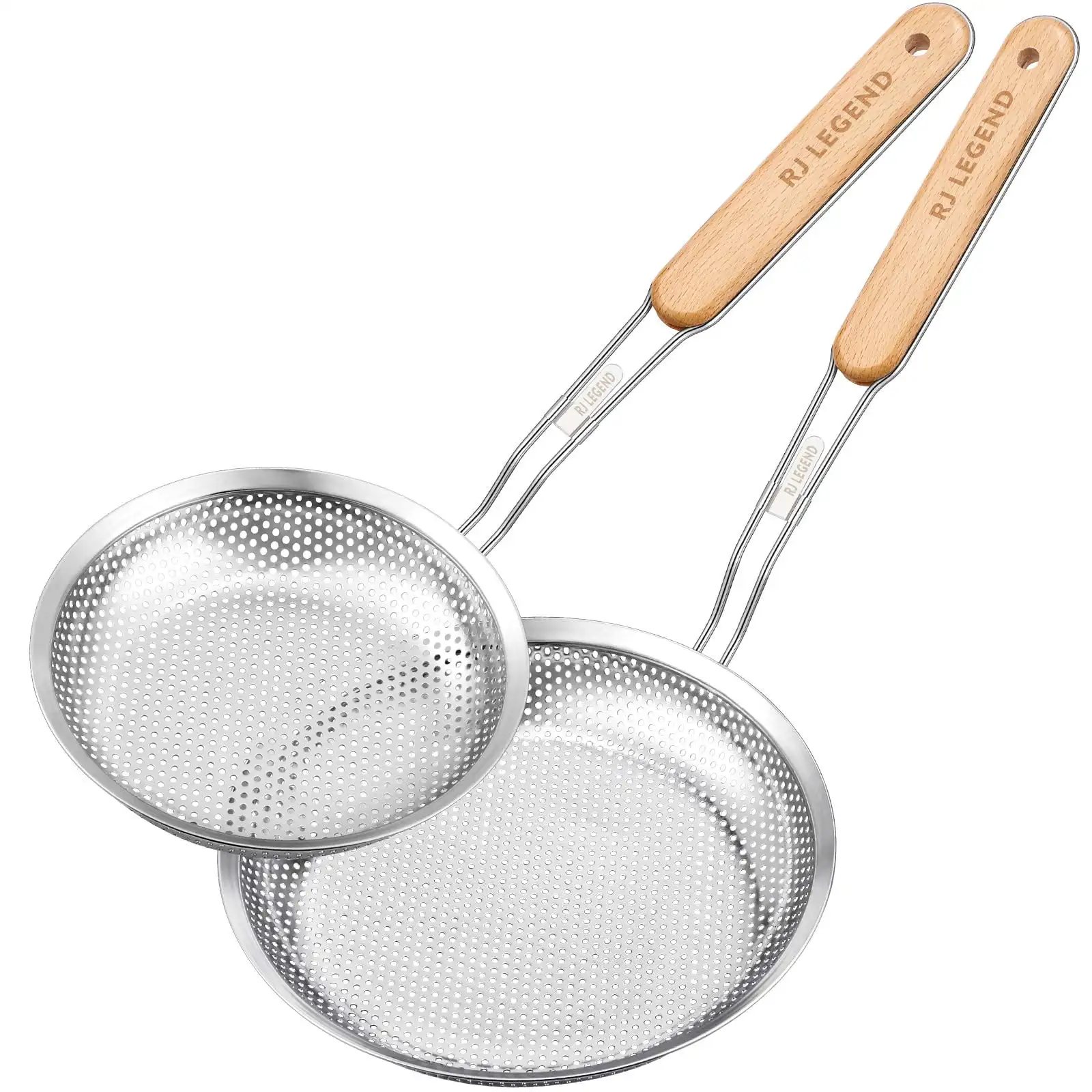 

Microporous skimmer strainer, pasta basket, 2-piece kitchen utensil set