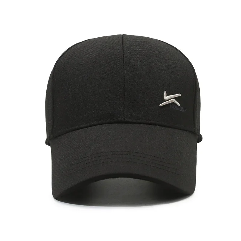 Unisex Two Hook Embroidery Baseball Caps Unisex Simple Solid Sunshade Cap Men Outdoor Adjustable Casual Sunscreen Hat