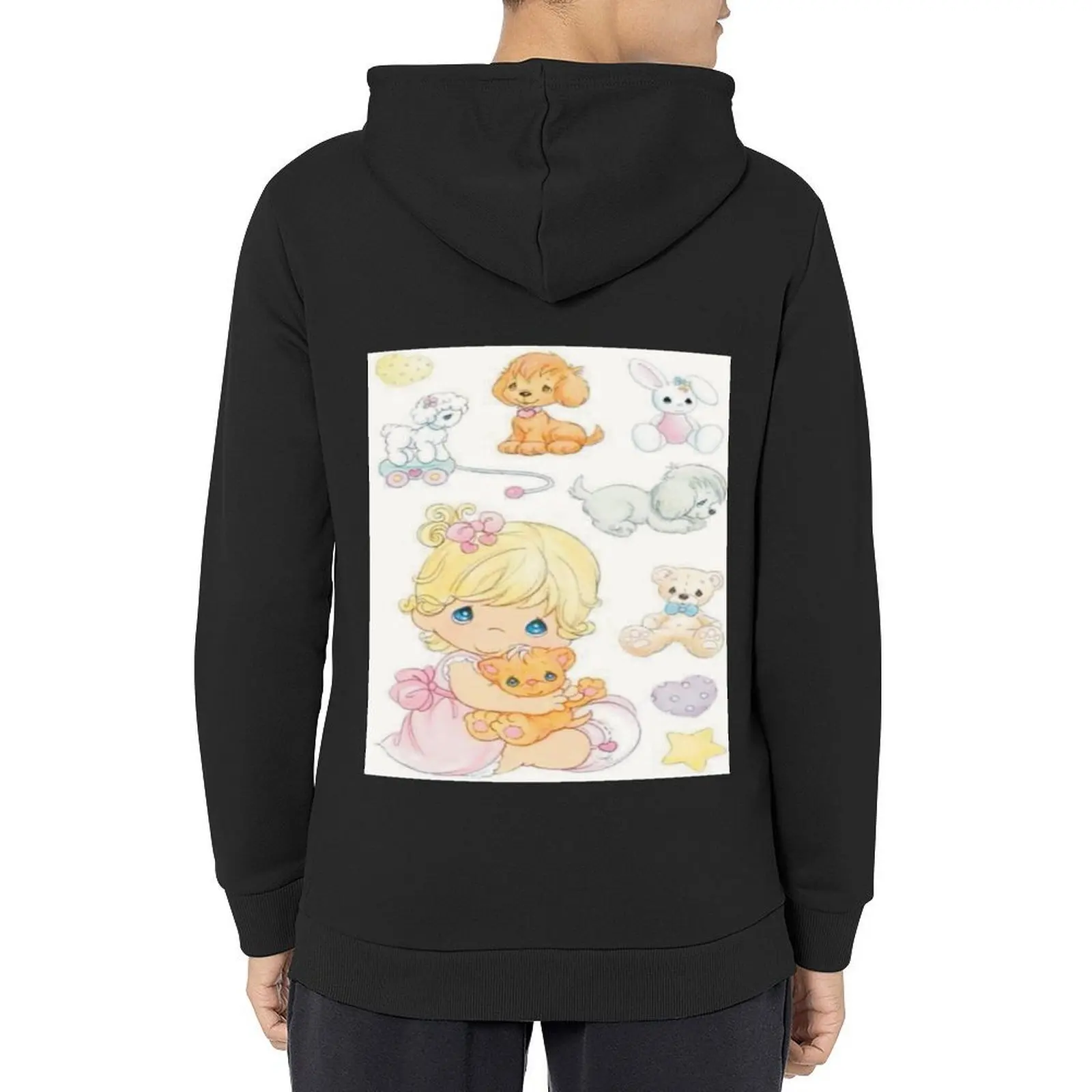 

precious moment coquette femme girlblogger Hoodie clothes for men blouse hooded shirt korean style clothes man hoodie