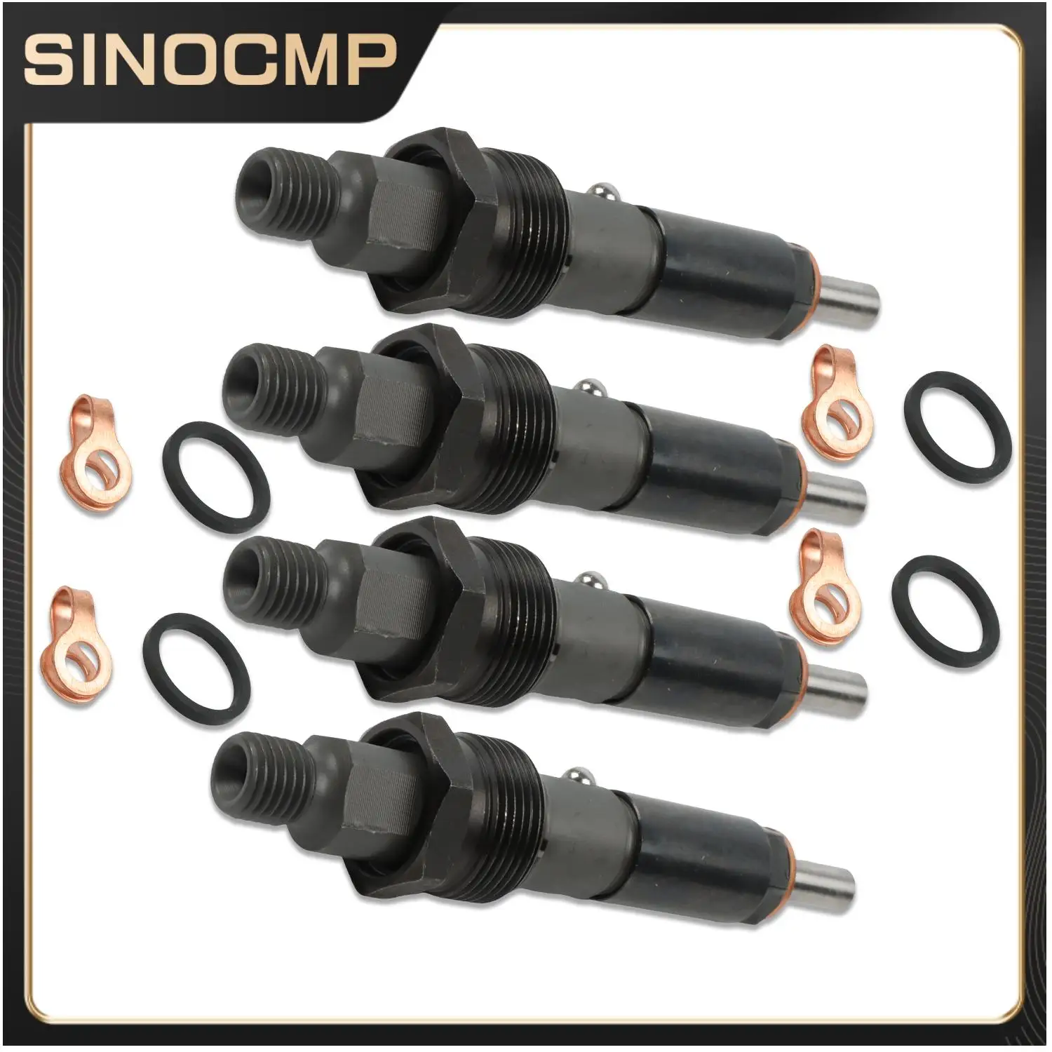 

4X топливные форсунки 3802338 для двигателя Cummins 4BT, часть 3802338 деталей Cummins для форсунок 4BT, система подачи топлива двигателя, топливные детали