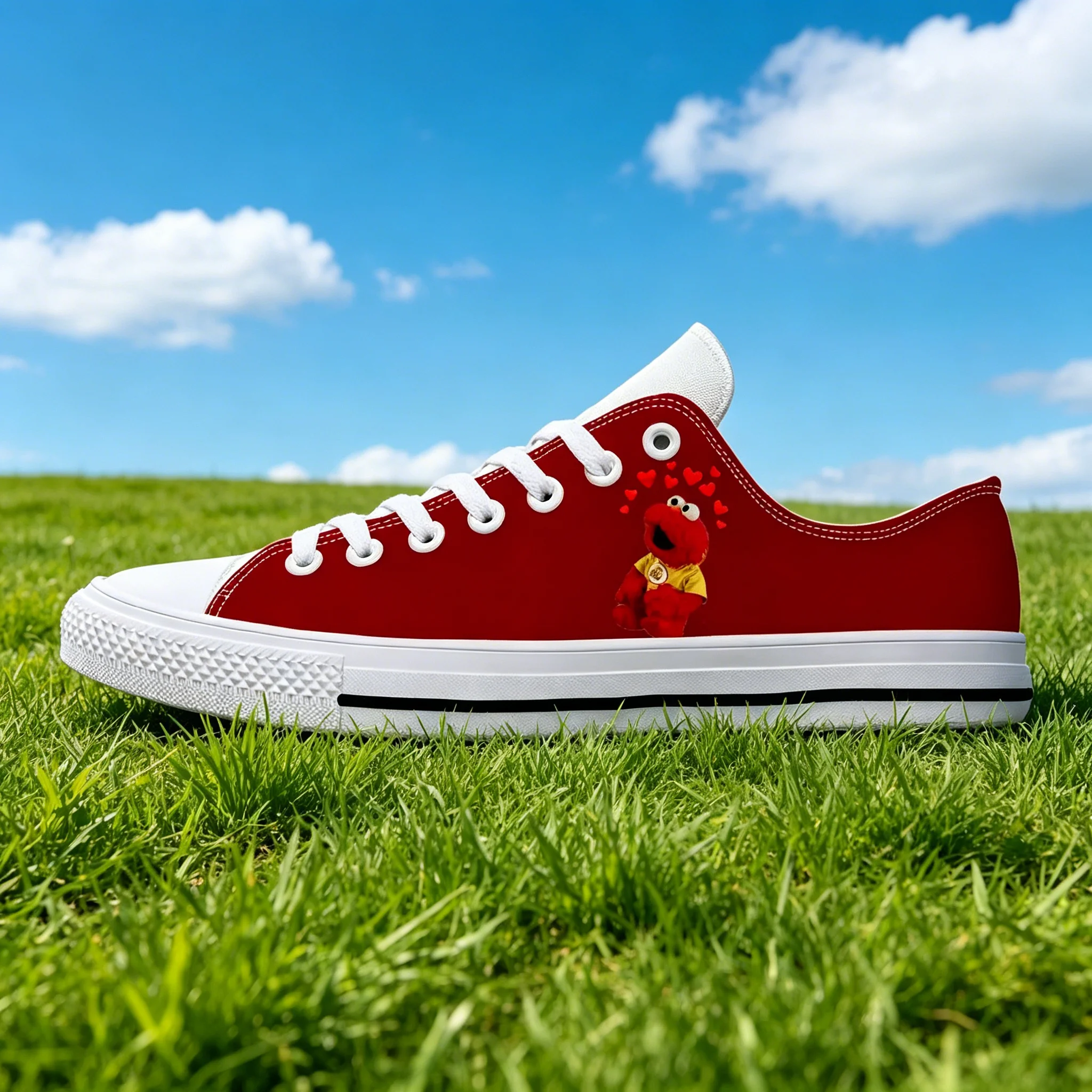 Elmo Cartoon Theme Custom Low - đánh giá và giá Street Fashion Theme