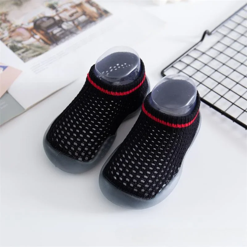 أحذية جورب صيفية للأطفال، نعل ناعم لطيف، أحذية أطفال صغار، أحذية داخلية