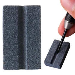 CyeeLife Dart Sharpener,2/4Packs Stone Dart Sharpener Sharpening For Steel Tip Darts Keep Steel Needle Sharp Tool