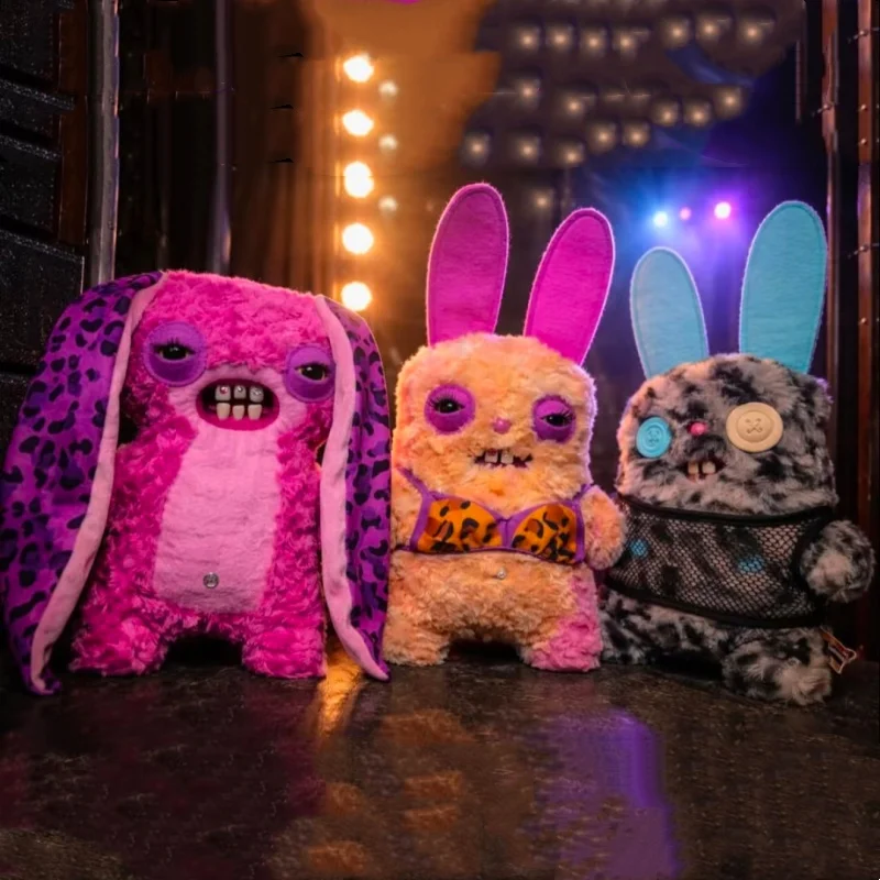 

Pre Sale New Genuine Fuggler Baddies Series 5 Styles 23cm Doll Plush Stuffed Ugly Funny Teeth Monster Tooth Accessories Toys