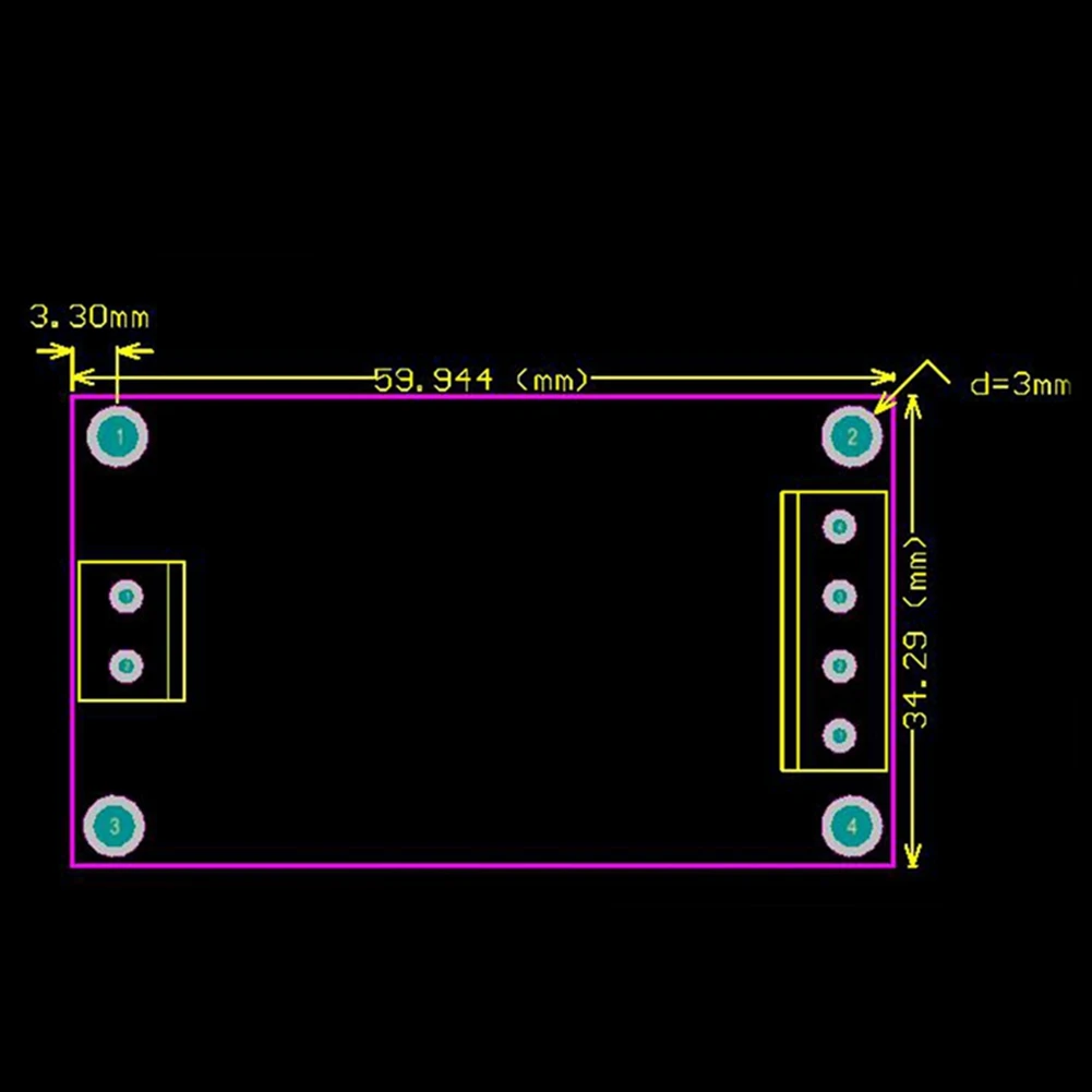 AT21-Trigger Cycle Timing Delay Switch Circuit Module Double MOS Tube Control Board Instead Of Relay Module PCB Module