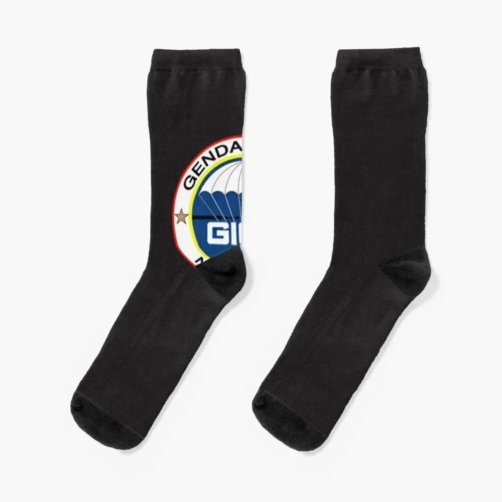 

GIGN logo Essential T-Shirt Socks fashionable winter thermal basketball luxury Socks Girl Men's