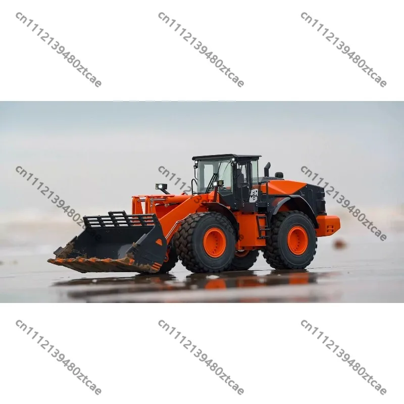 RC Hydraulic Loader Digger, Simulation Construction Engineering Vehicle With Sound Module, Hobby Grade Remote Control Model