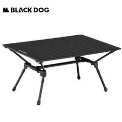 BLACK DOG Camping Table 30kg High Load Foldable Picnic Table Removable Portable Coffee Tables Outdoor Folding Cart Side Table