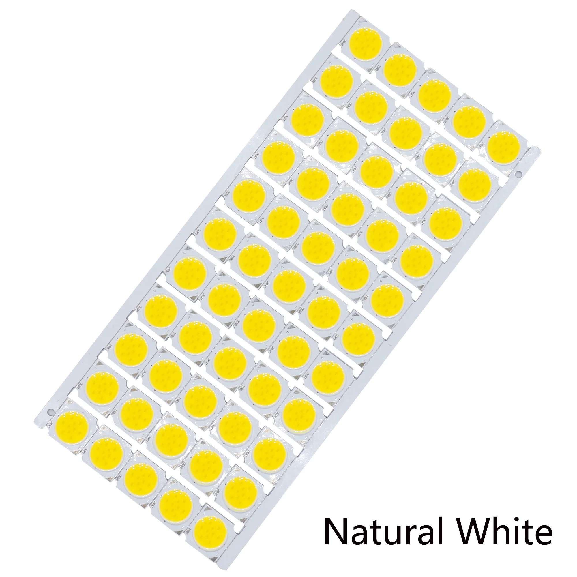 55pcs a lot 3W 5W 7W 10W 9-11V LED COB Light Bulb On Board 13*13mm High Power LED Chip Light Lamp Spotlight Downlight Lamps