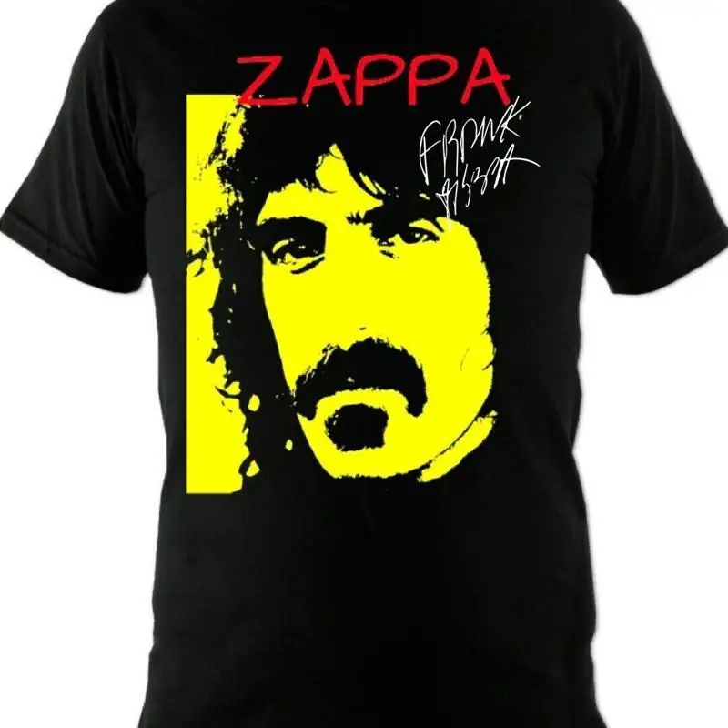 Frank Zappa and the Mothers Of Invention Cotton Black Full Size T Shirt