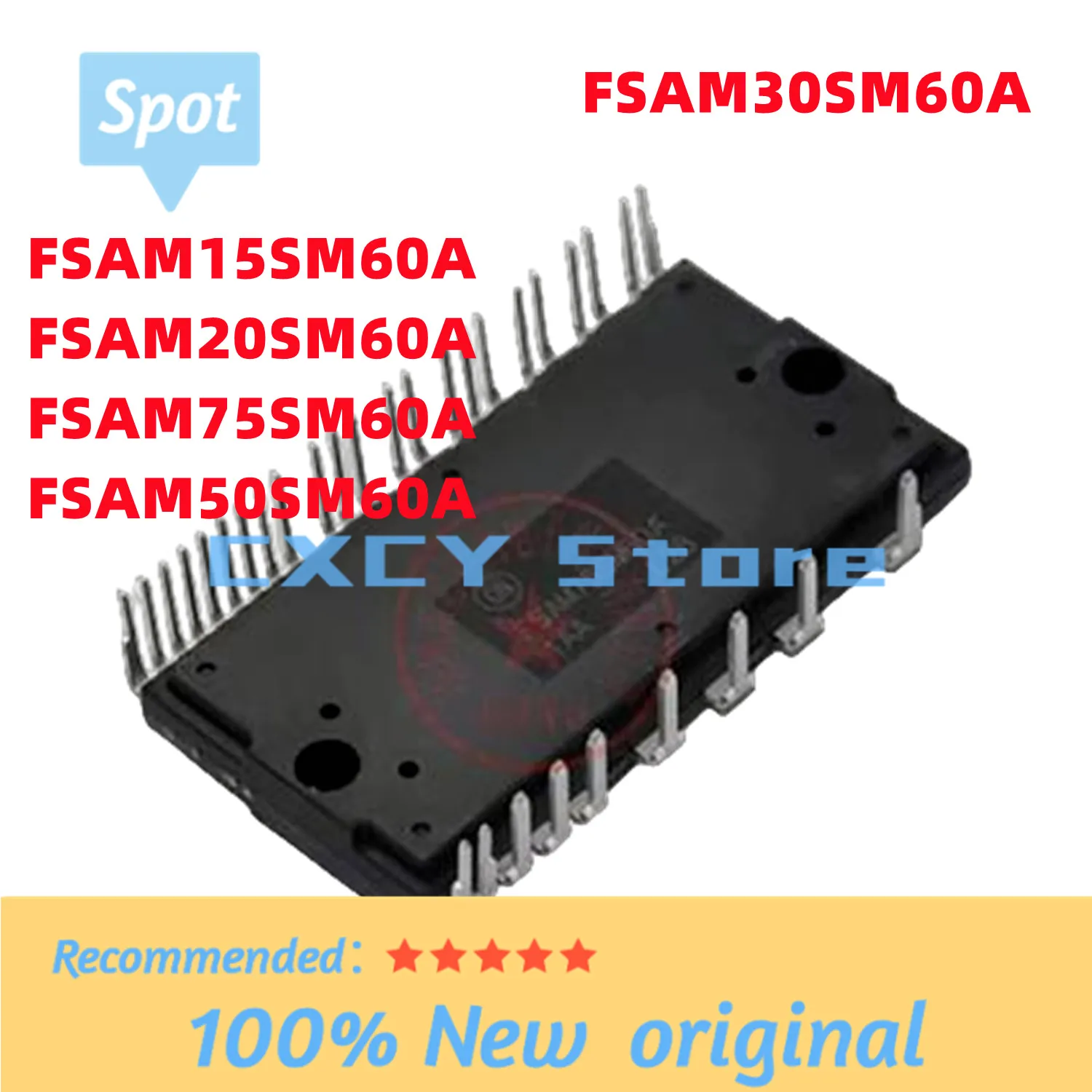 100% 정품 FSAM30SM60A, FSAM20SM60A, FSAM15SM60A, FSAM50SM60A, FSAM75SM60A