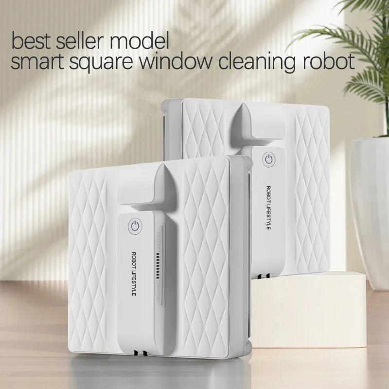 Window Robot Cleaner Water Spray Electric Glass Wiper Auto Cleaning Robotic Washer  Smart TUYA APP Remote Control