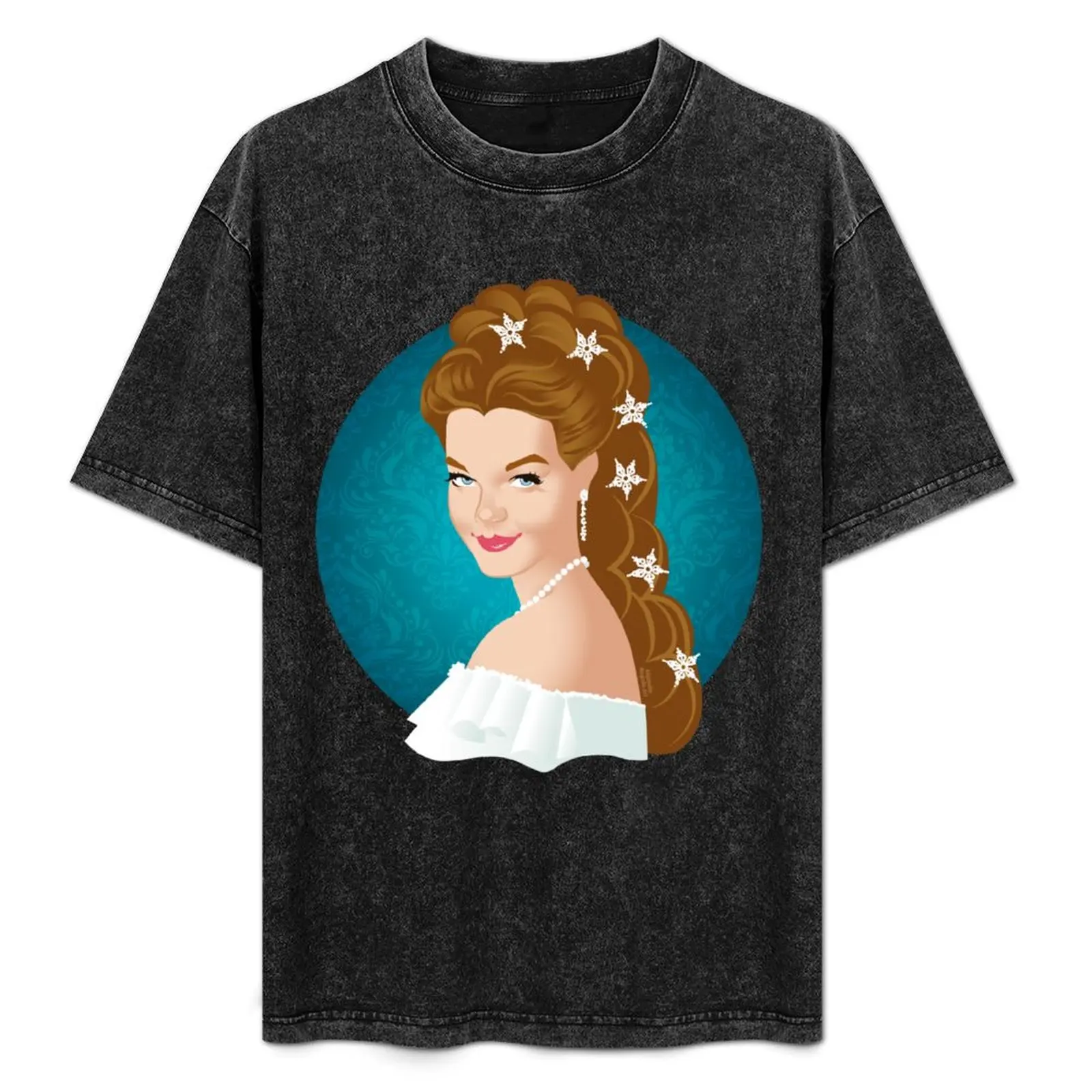 

Empress Sissi T-Shirt Plus Size Summer Casual T-Shirt