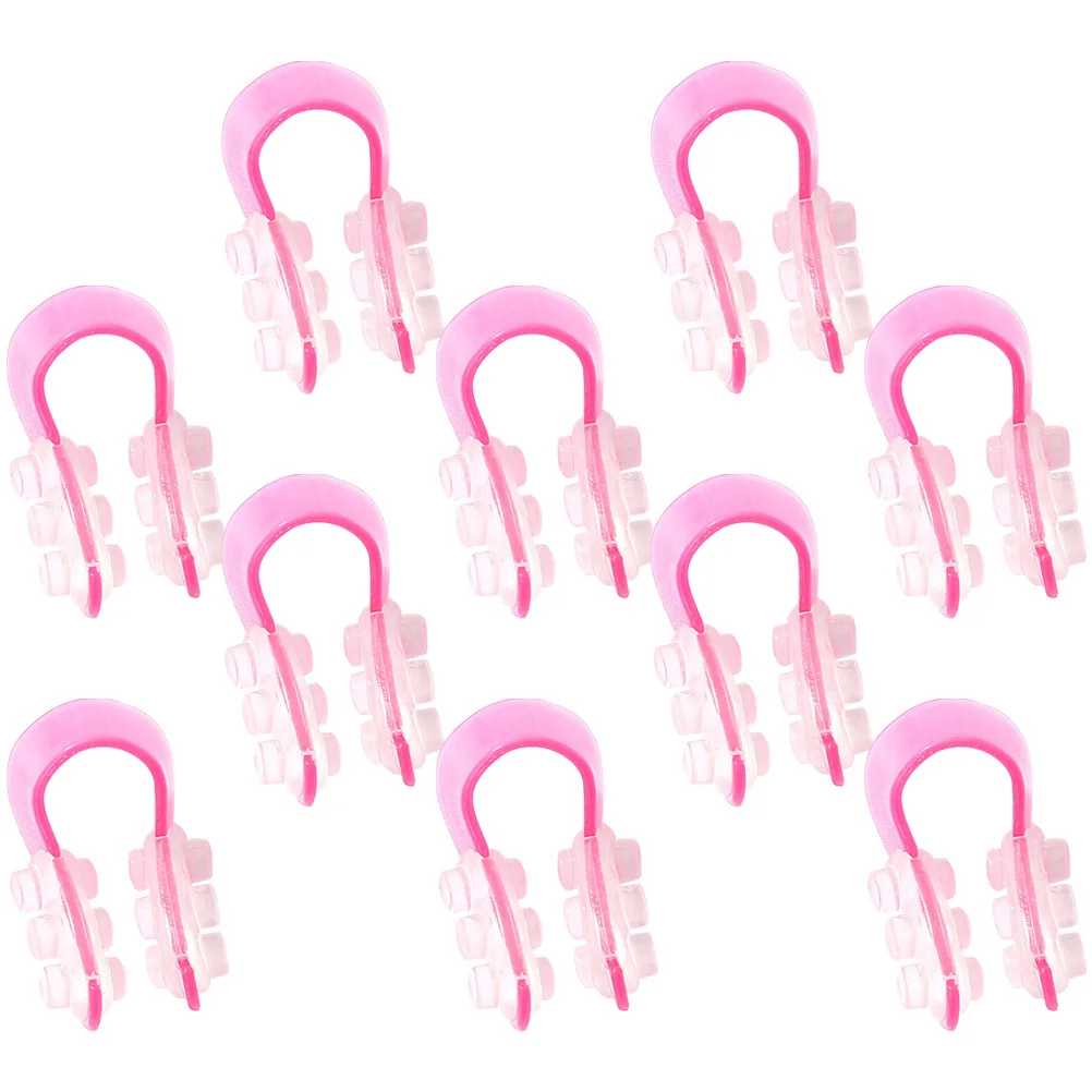 

10 Pcs Nose Clip Adjustable Corrector Device Slimming Shaper Lifter Plastic Shaping Invisible