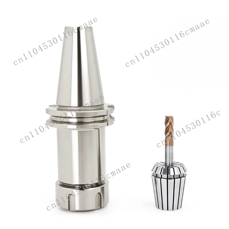 CNC CAT40 ER25 ER32 Collet Holder 40CrMn Material 0.005mm Accuracy HRC58-62 Hardness 10000-12000RPM Speed