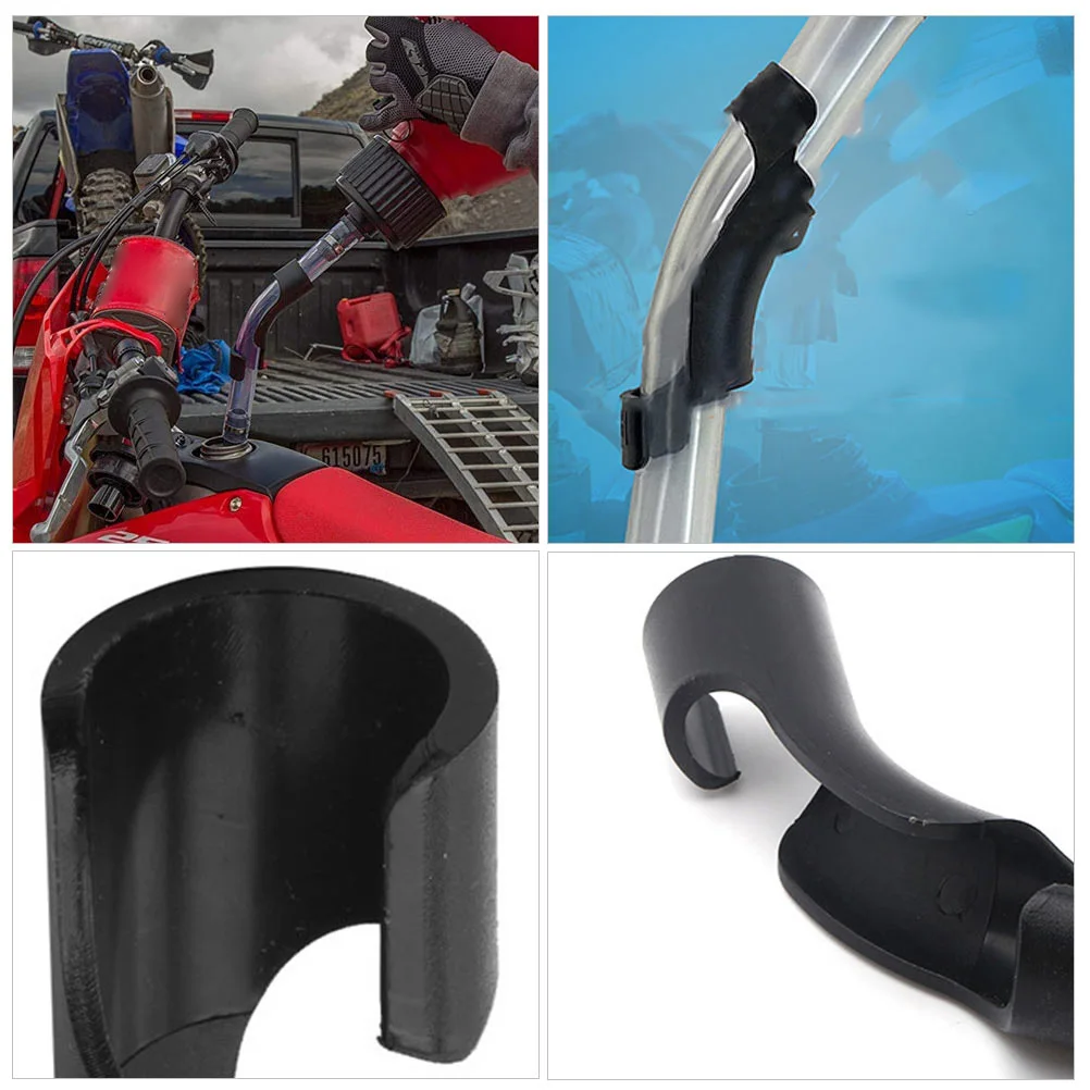 

1Pcs Hose Bender Oil Tube Fixer Heavy Duty Plastic Fuel Jug Hose Bender for Racing Fuel Tanks Refilling Dirt Bikes Mowers Cars