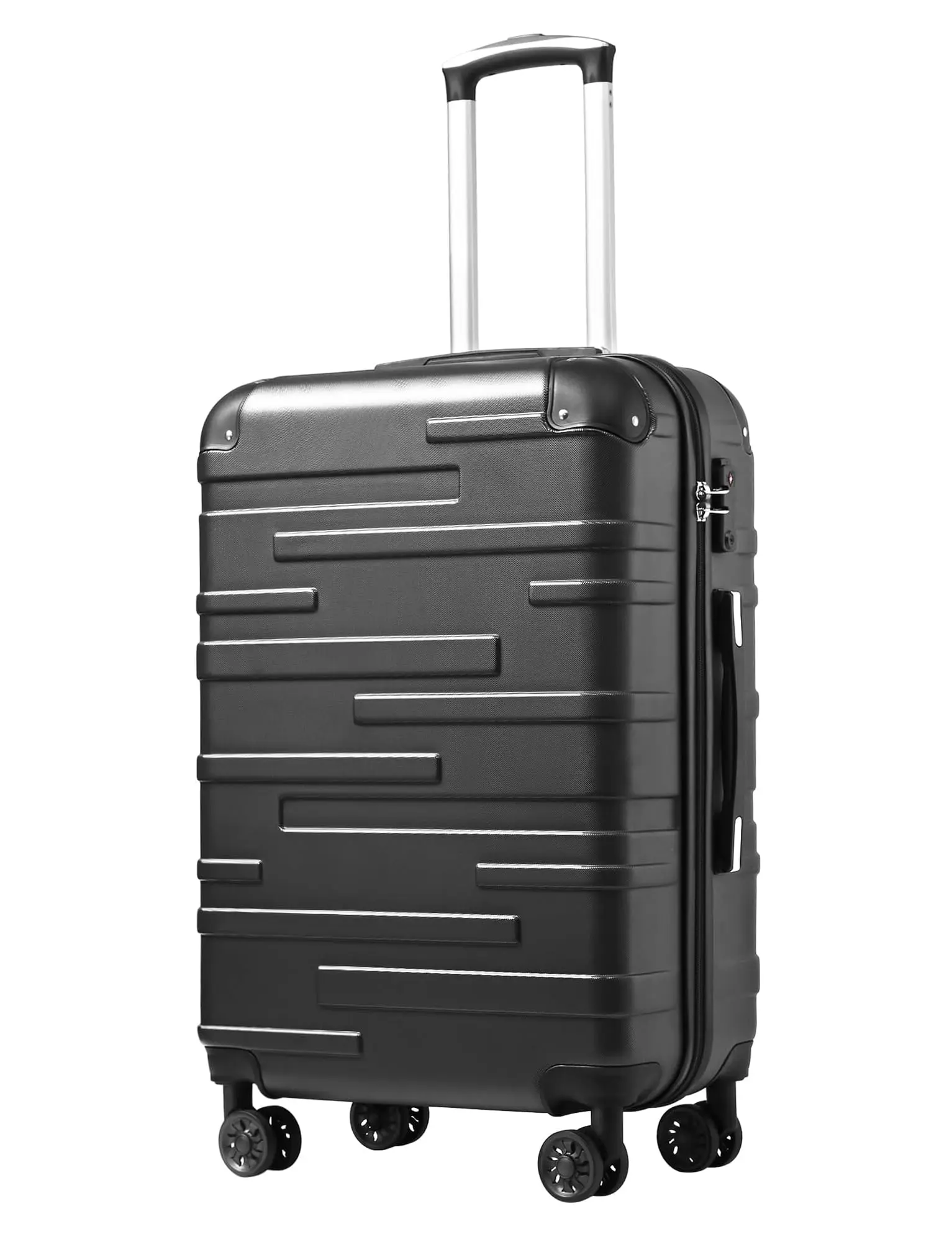 Hardside ABS Luggage, TSA Lock, Spinner Wheels, 20in Carry-On