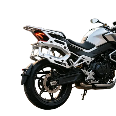

Genuine Motorcycle Parts 800MT Rear Grab Rail, CF800-55A Rear Spoiler, Rear Luggage Rack