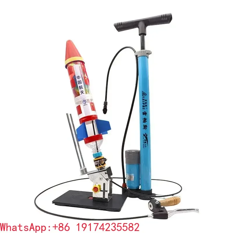 Two-stage water rocket three-stage full set of production materials can be used for three-stage rocket with