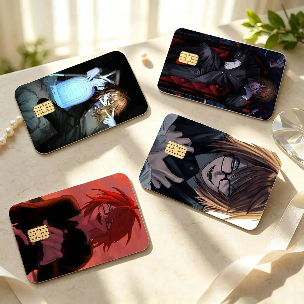 Ranfren Randal  HD Waterproof Credit Card Stickers Silicone Decals For Chip Game Cards Gift