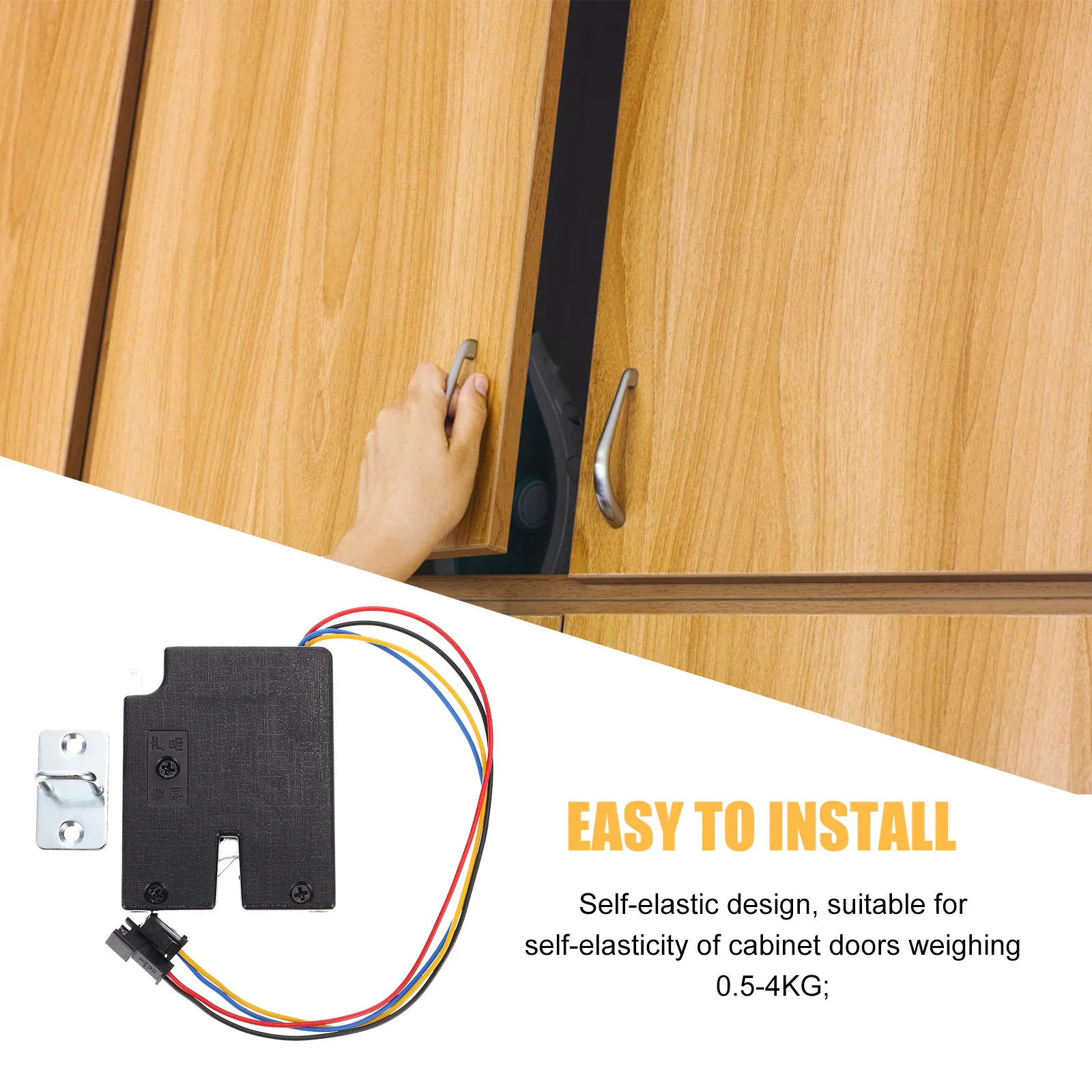 

Small Size Electronic Cabinet Lock Plastic Mechanical Relay Lock Efficient for Lockers Express Cabinets Vending Machines