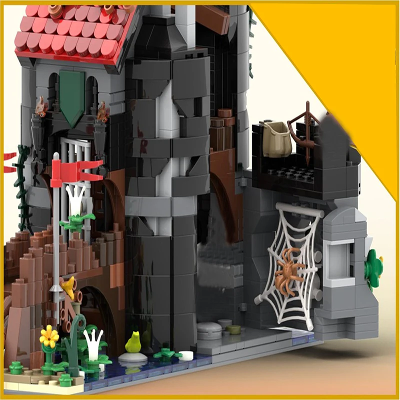 1725 pièces City Street Wolfpack The Tower BDP5 Edition MOC Blocs de construction modulaires personnalisables Éducatifs DIY Jouets de vacances pour garçons Cadeaux