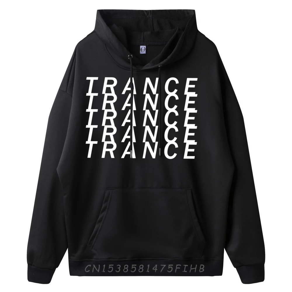 Trance Music Cascade Pattern Fun Design Graphic Tee Polyester Clothes Loose Christmas Sweater