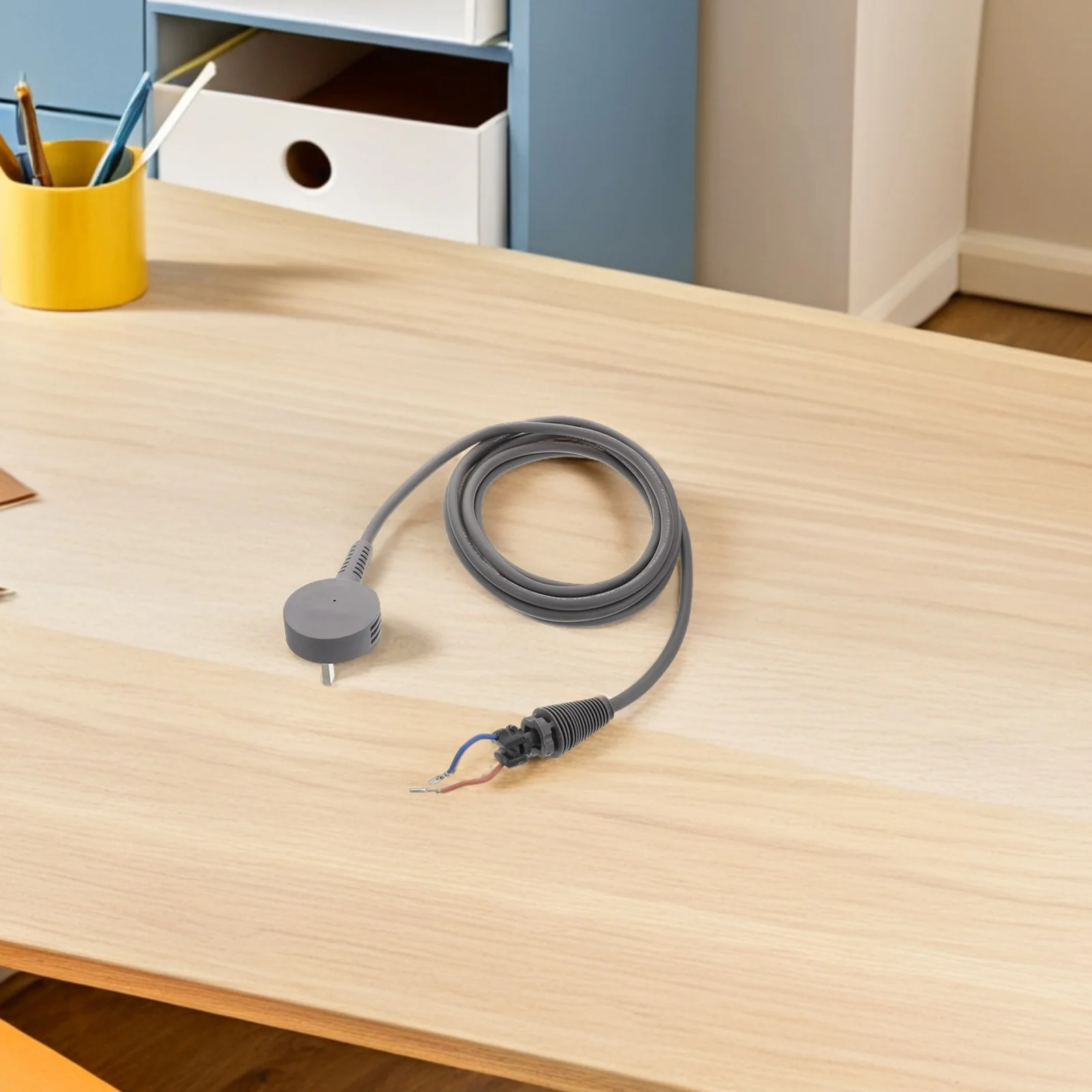 سلك طاقة بديل لمجفف الشعر، ملحق سهل التركيب، قابس المملكة المتحدة، جزء إصلاح متين وعملي وآمن يدوم طويلاً