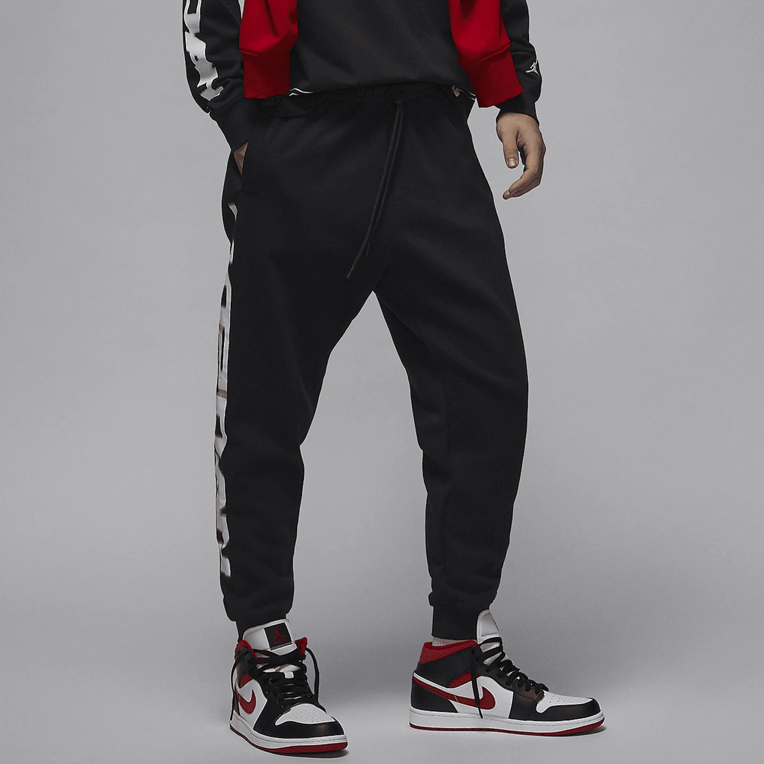 

Оригинальные мужские повседневные спортивные штаны Nike Jordan на флисовой подкладке FV7230-010