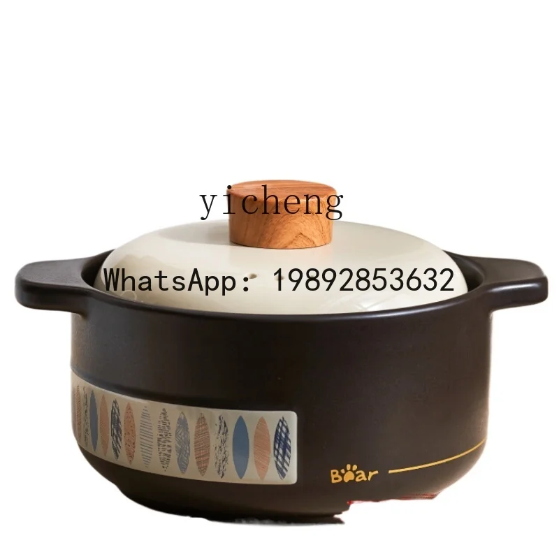 A1 Casserole/Stewpot Household Gas High Temperature Resistant Dry Burning Non-Cracking Gas Stove Chinese Casseroles Claypot Rice