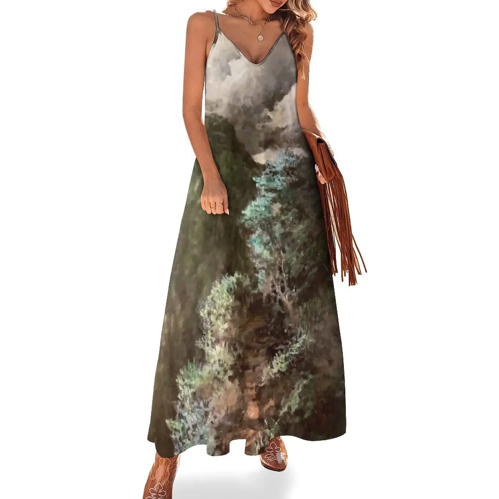

Kahiko Studies 9 Sleeveless Dress evening dress woman Women's summer dress loose women's Women's clothing