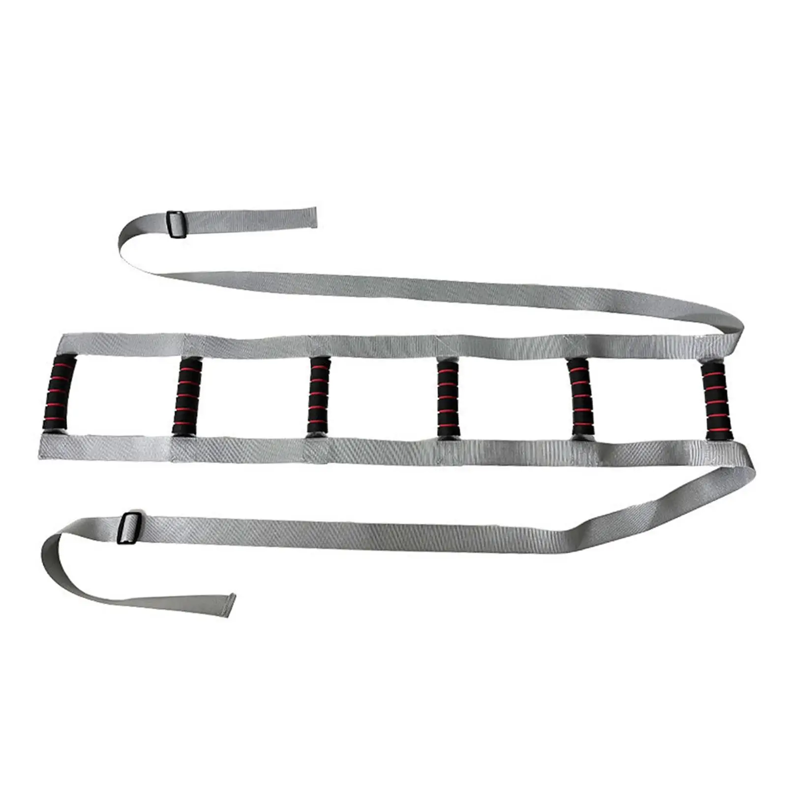 Sit Up Hoist Bed Ladder Assist Strap Durable Nylon Webbing Nonslip Grip Portable Support Aid for King Twin Bed Frames