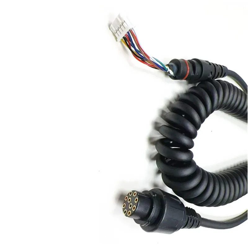 For DIY Microphone Cable Replacement for SM19A1 Hytera MD780 MD780G RD980 MT680 Car Base Radio