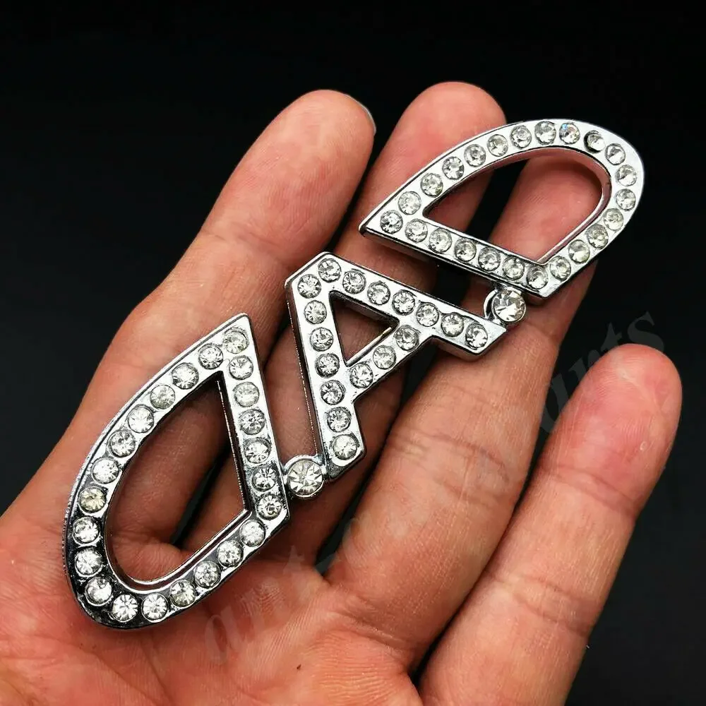 3D Metal Diamond DAD Garson VIP Luxury JDM JP Car Emblem Badge Decal Sticker