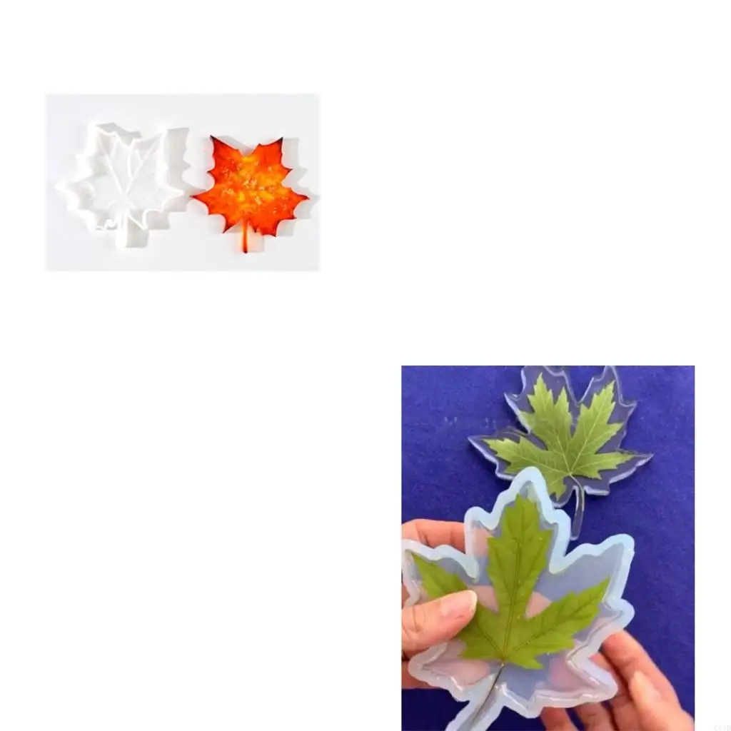 

3x форма для осенних листьев, силиконовая форма для подставок на День Благодарения, DIY коврики для чашек, декор, силиконовые из