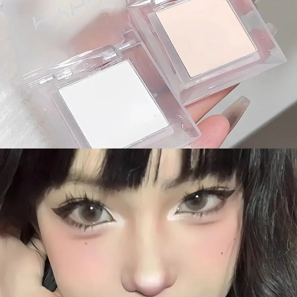 Waterproof Eyeshadow Palette Natural Long-lasting Eyeshadow Contour Palette Single-color Smoked Black Eyeshadol Eyeshadow Powder