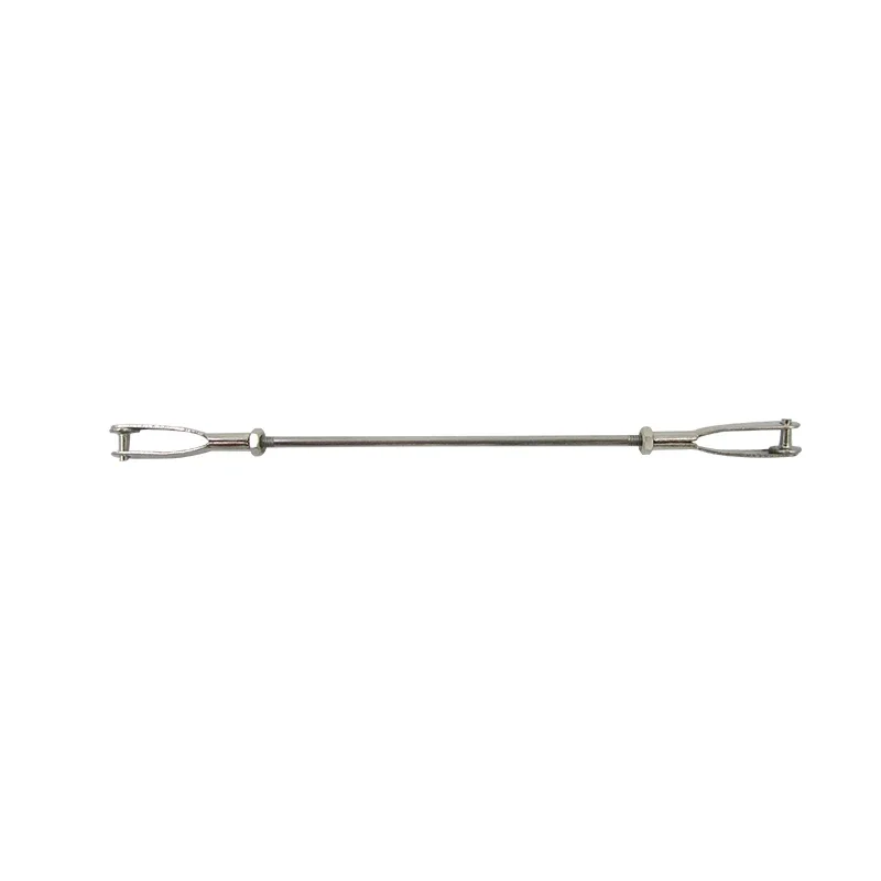 M2 M3 Dual End Thread Link Rod+Iron Bilateral Clevis Chuck Assembly For DIY RC Air Plane Car Boat M2 M3 Steering Push-Pull Rod